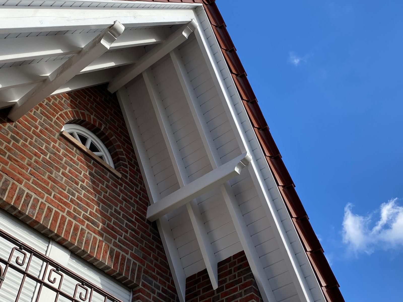 Reinigung von Dachr&auml;ndern in Hoogstede